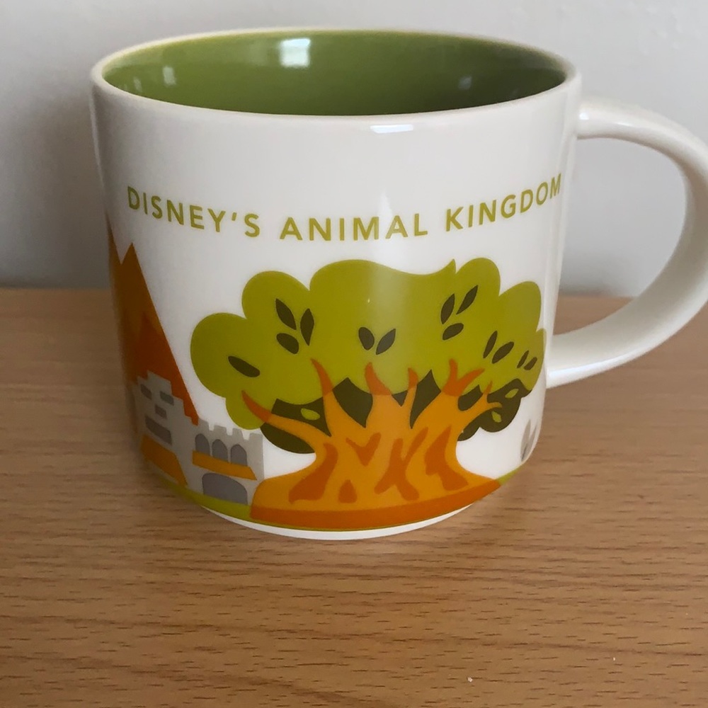 Disney’s animal kingdom Starbucks “You are here”